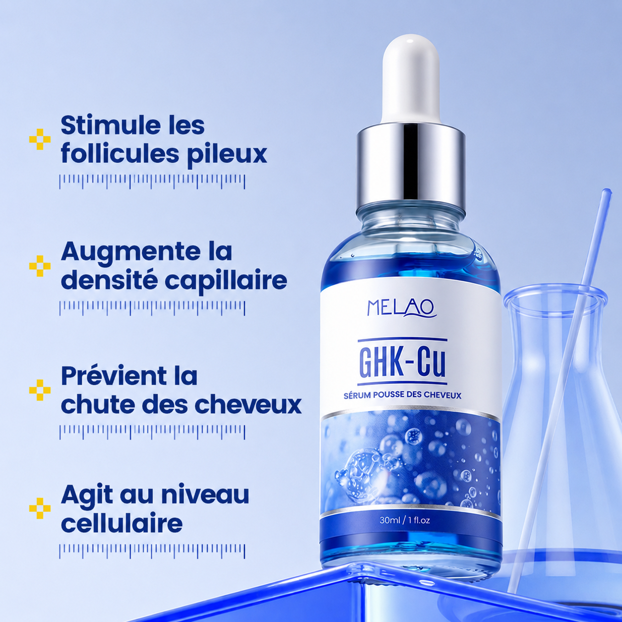 Serum pousse de cheveux